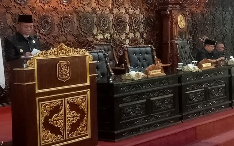 Bupati Merangin Sampaikan 13 Ranperda Program 2023