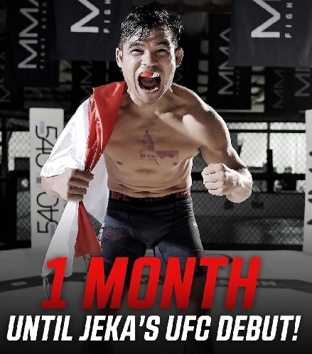 Jeka Saragih, Petarung MMA Indonesia, Siap Mempersembahkan Kejutan di UFC Fight Night 232