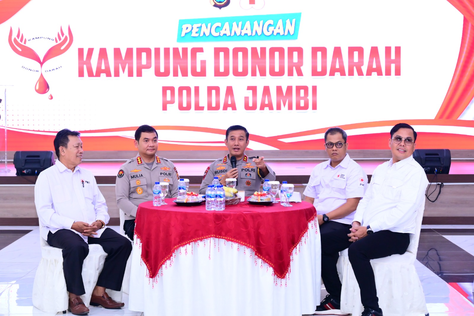 Polda Jambi jadi Institusi Pertama Penyandang Gelar Kampung Donor Darah