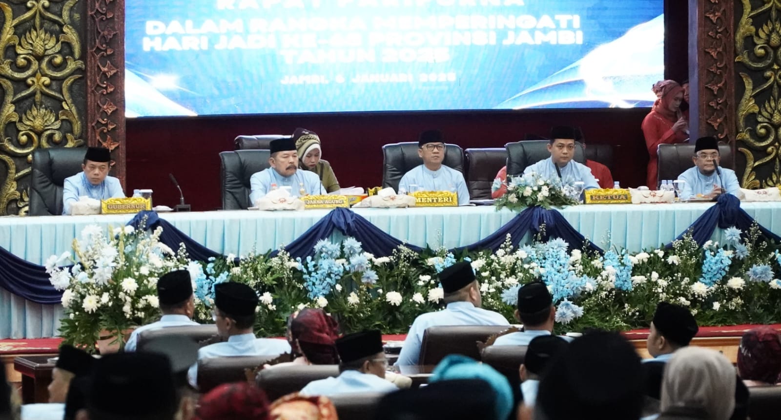 DPRD Provinsi Jambi Gelar Paripurna HUT Provinsi Jambi ke-68