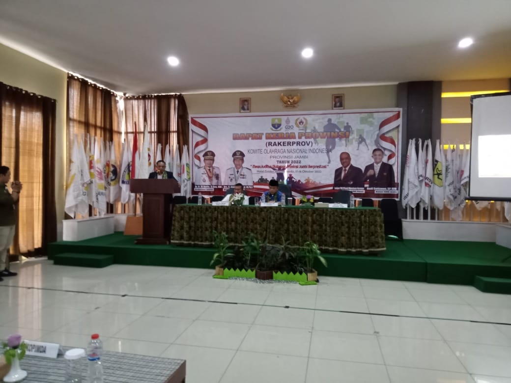 KONI Jambi Gelar Rakerprov, Tatap Event Olahraga 2023