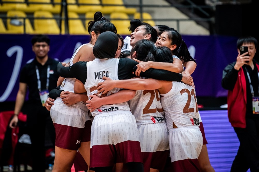 Timnas Bola Basket Putri Indonesia Raih Kemenangan Pertama di FIBA Women’s Asia Cup 2023 Division B