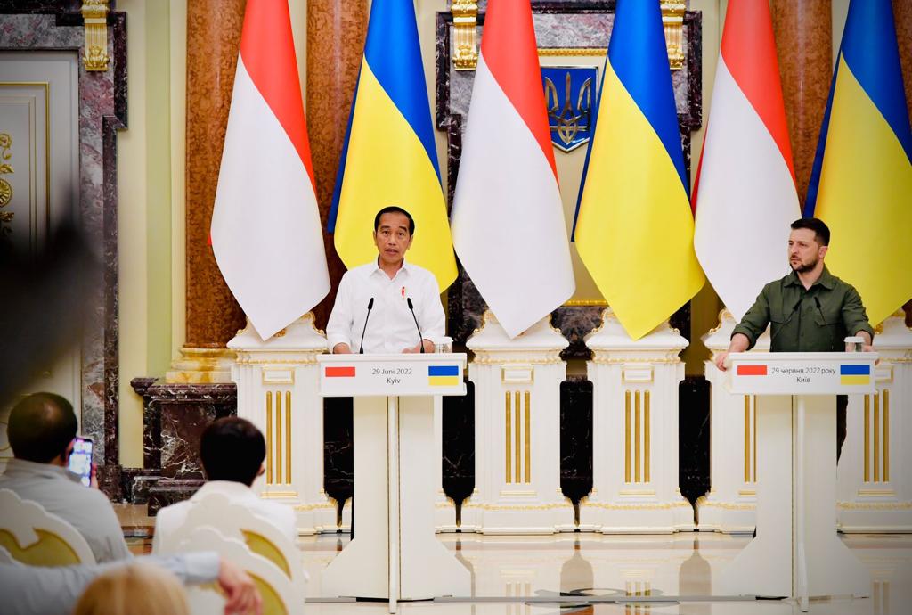 Bantah Titip Pesan ke Putin Via Jokowi. Ukraina : Presiden Kami Bisa Sampaikan Sendiri Secara Terbuka