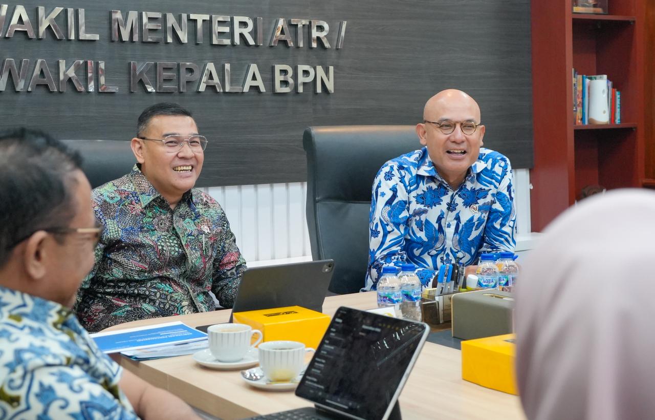 Terima Kunjungan Wamenlu, Wamen Ossy Bicarakan Hak Atas Tanah bagi WNA dan Diaspora