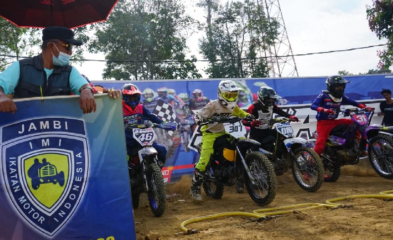 Pj Bupati Merangin Buka Grastrack Open Championship 2024