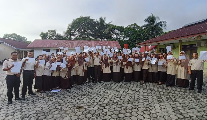 Pegawai BPPRD Merangin Canangkan Lunas PBB