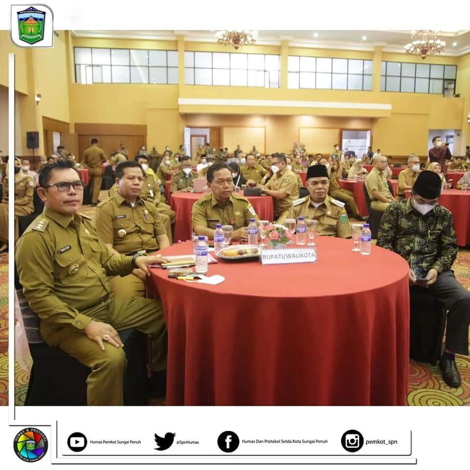 Wako Ahmadi Hadiri Rakor Dukcapil Se-Sumatera 