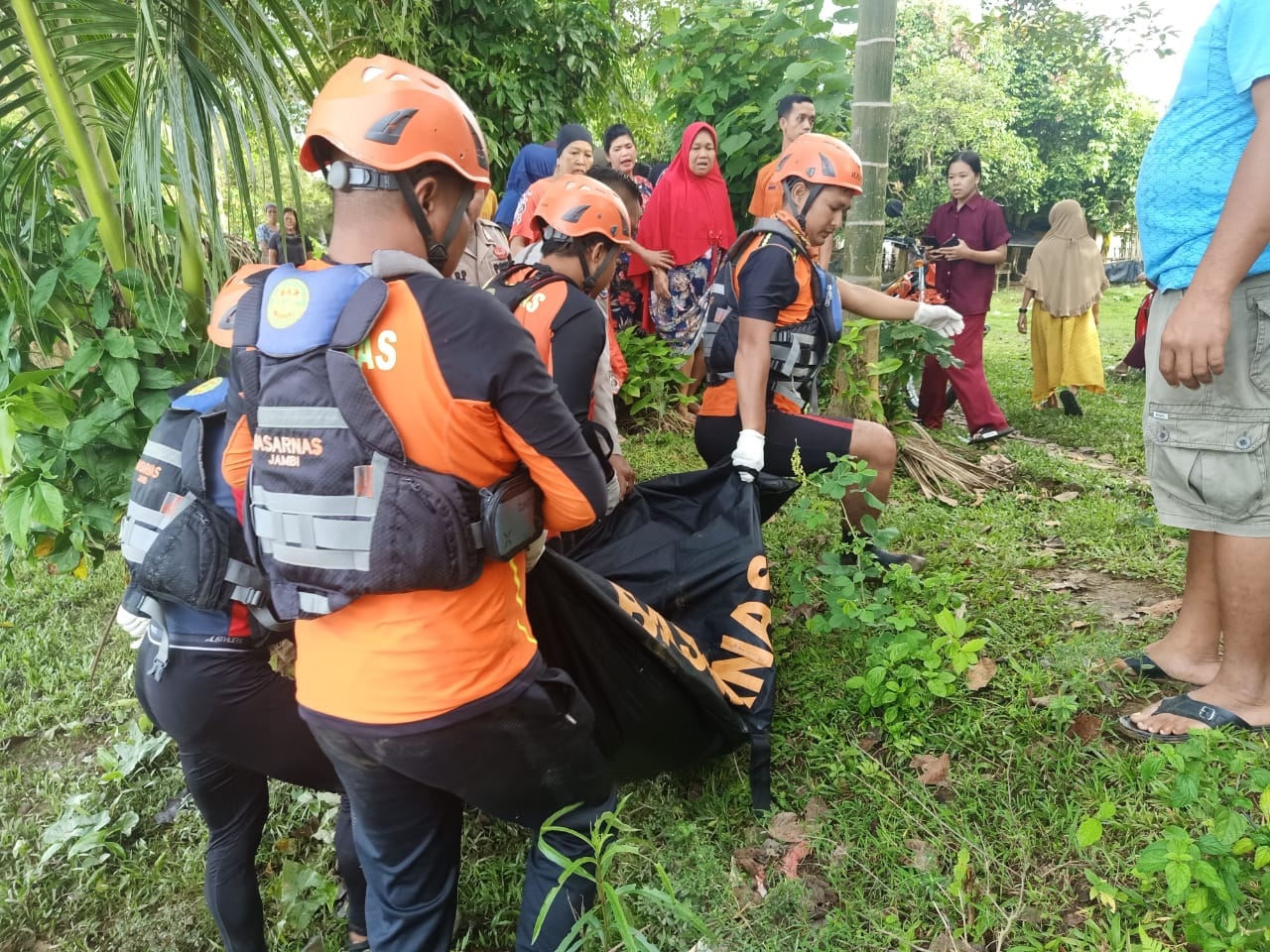 Jasad Saidina Ditemukan Mengapung di Sungai Batang Tebo