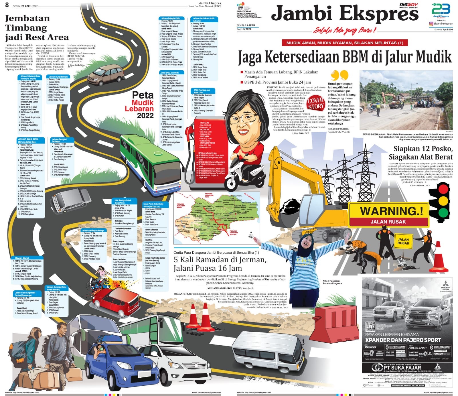 Infografis Surat Kabar Terbaik, Jambi Ekspres Terima Penghargaan IPMA 2023