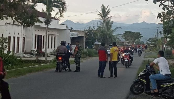 Polisi dan TNI Turun ke Lokasi Kerusuhan Antar Desa Di Kerinci