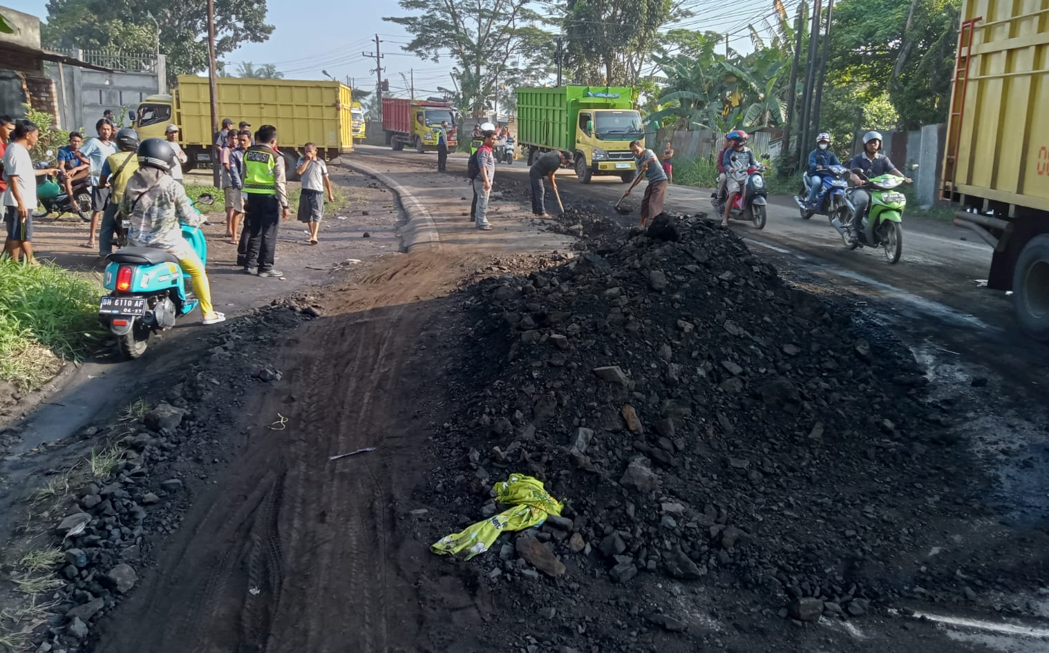 Segini Panjang Jalan Nasional yang Dihajar Angkutan Batu Bara Jambi Setiap Hari, Tersebar di 5 Kabupaten Kota