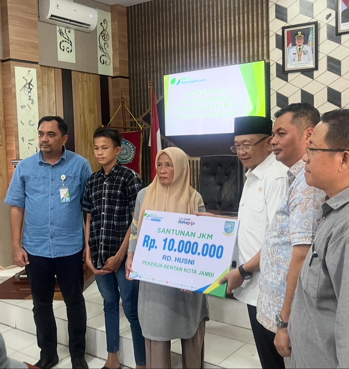 Lindungi Pekerja Rentan, DPRD Kota Jambi Gandeng BPJS Ketenagakerjaan