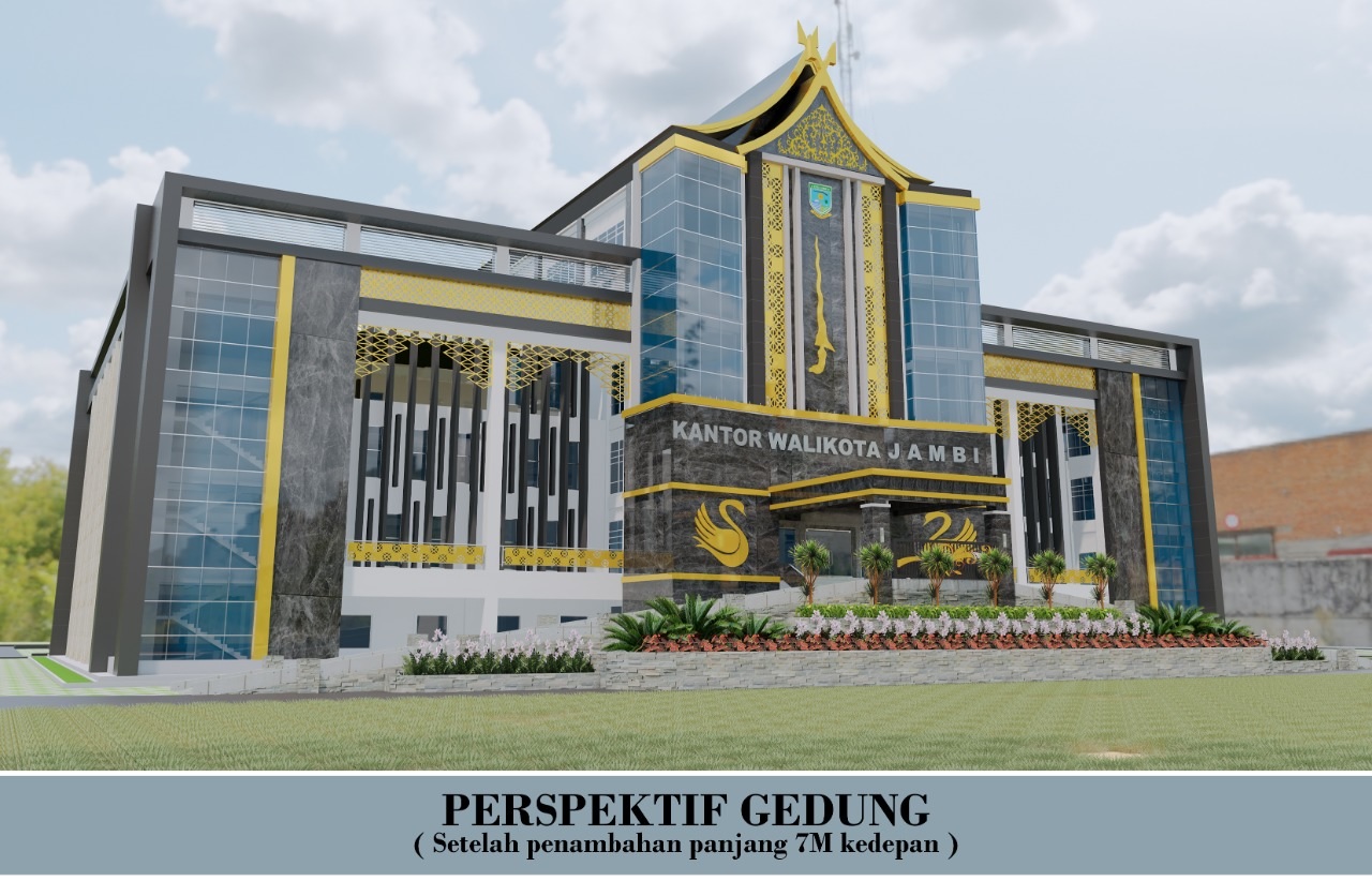 Usung Konsep Green Building, Kantor Baru Wali Kota Jambi Bakal Gunakan Panel Surya