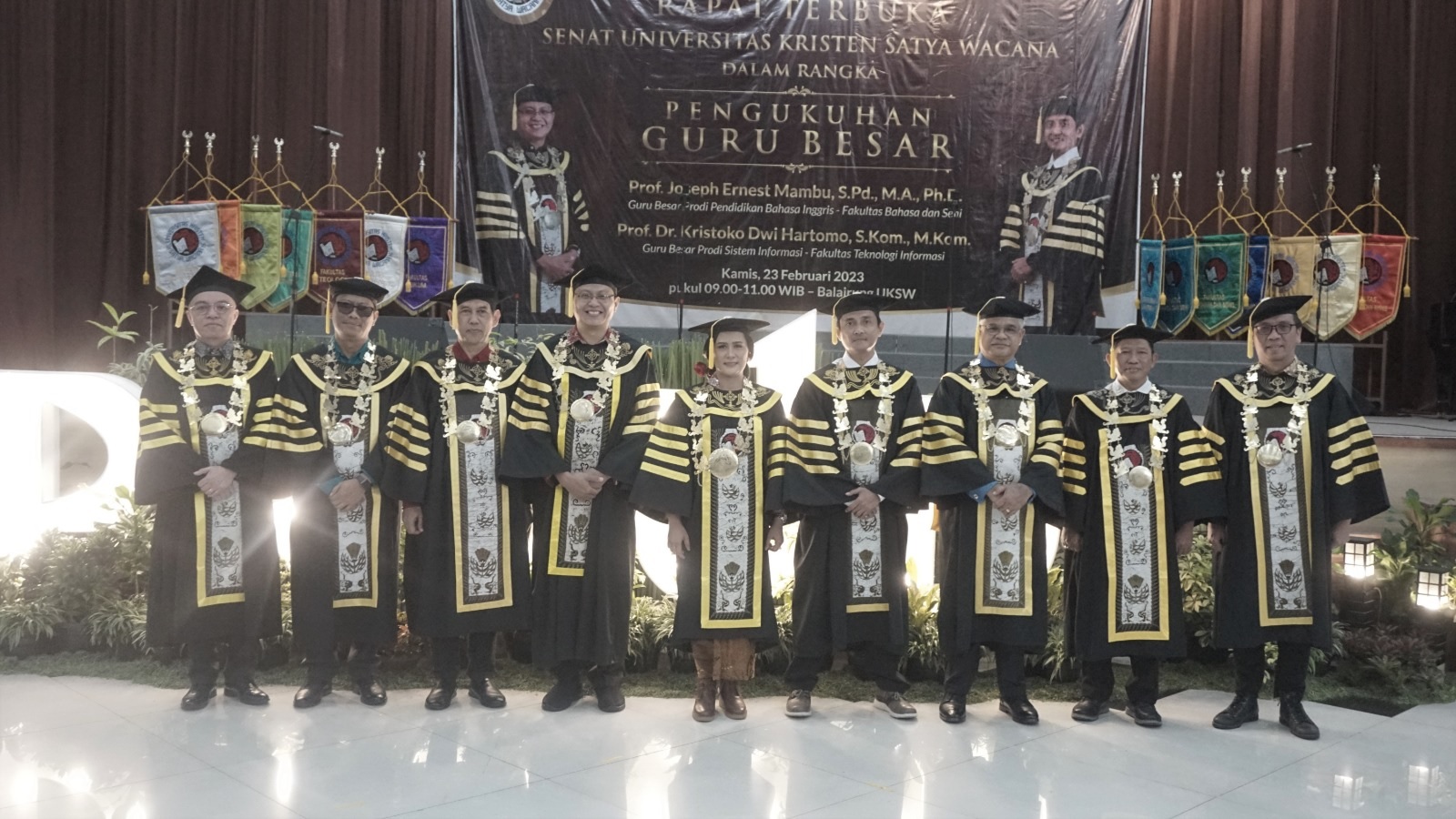 UKSW Unggul Lahirkan Dua Guru Besar Bidang Ilmu Komputer dan Ilmu Pendidikan Bahasa dan Sastra Inggris