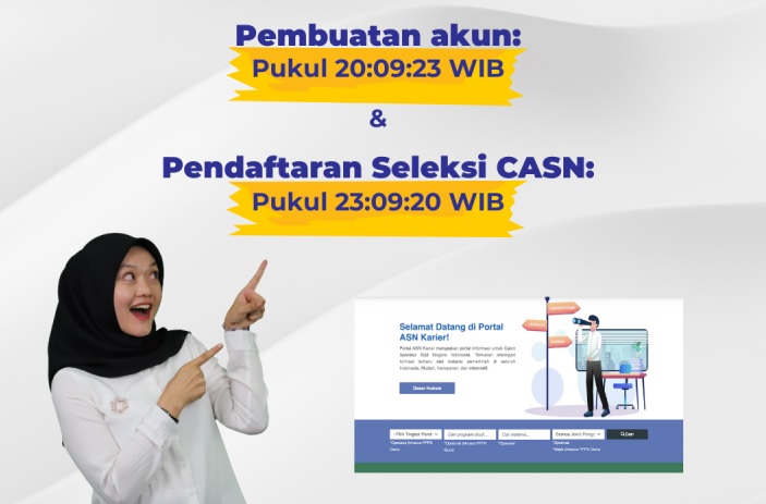  Verifikasi Validasi Formasi Seleksi CASN 2023 Dari Instansi 86,65 Persen Selesai