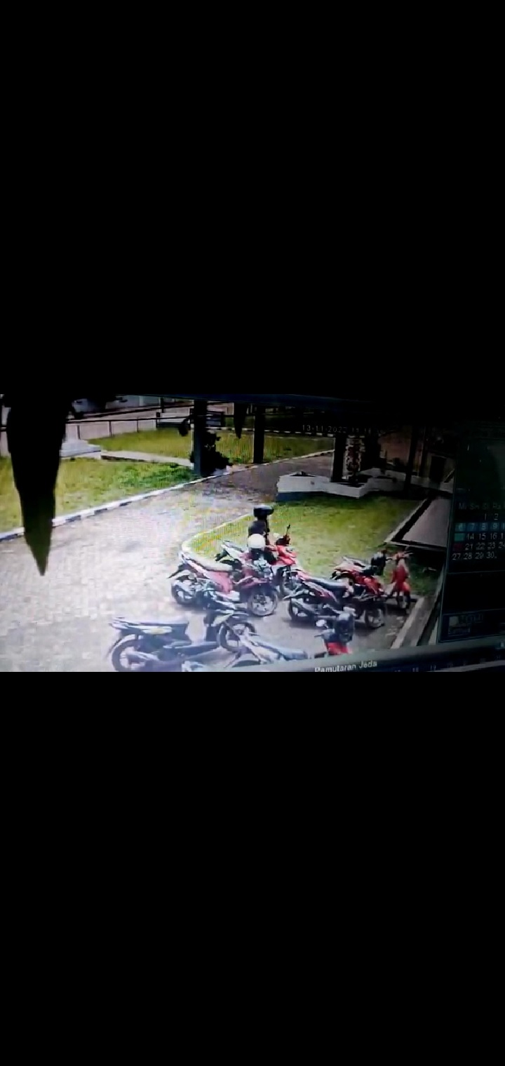 Satu Unit Sepeda Motor Raib Digondol Maling, Aksi Terpantau CCTV