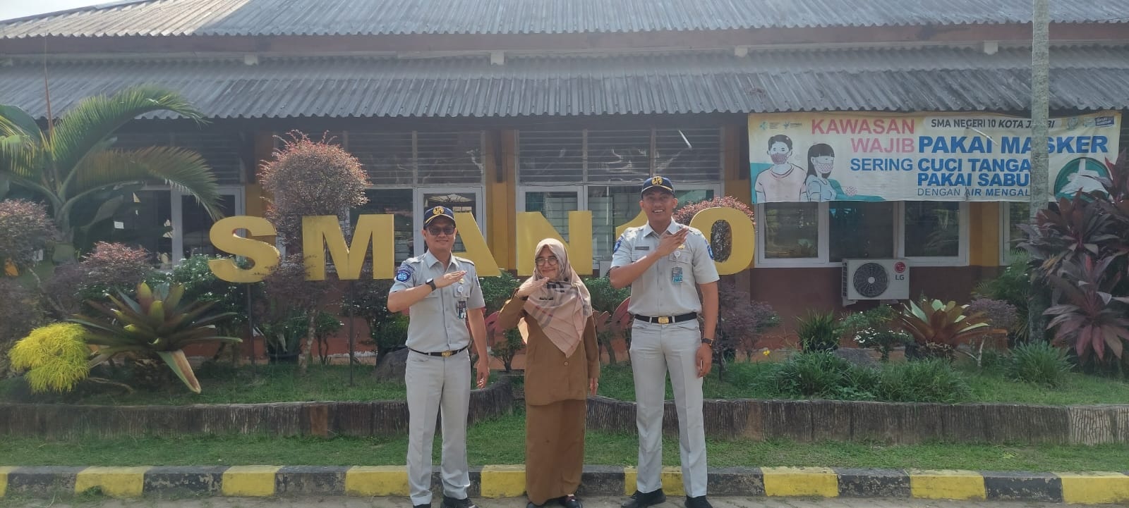 Jasa Raharja Ajak Guru SMAN 10 Kota Jambi Menjadi Agent Pengajar Peduli Keselamatan Lalu Lintas