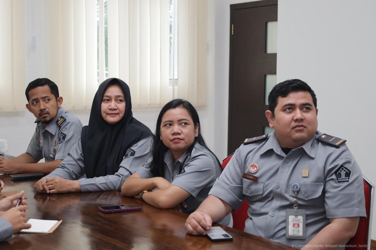 Kanwil Kemenkum Jambi Ikuti Kegiatan Rekonsiliasi dan Pemuktahiran Data Laporan Keuangan dan BMN