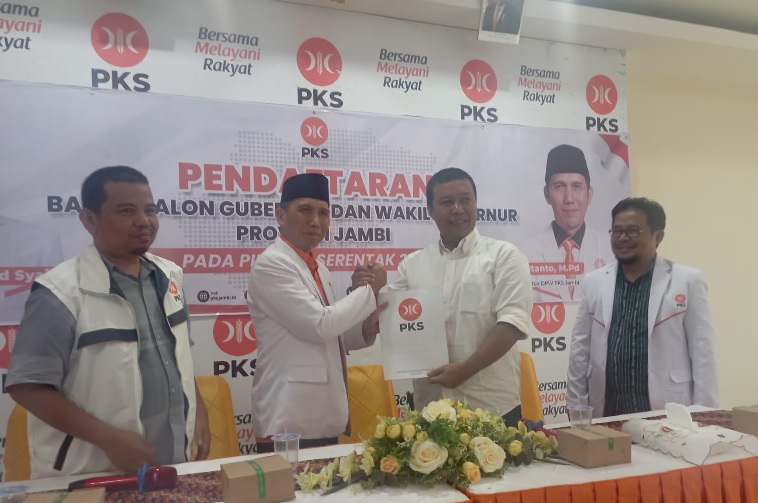 Kembalikan Formulir, Romi Ajak PKS Berkoalisi Bangun Provinsi Jambi