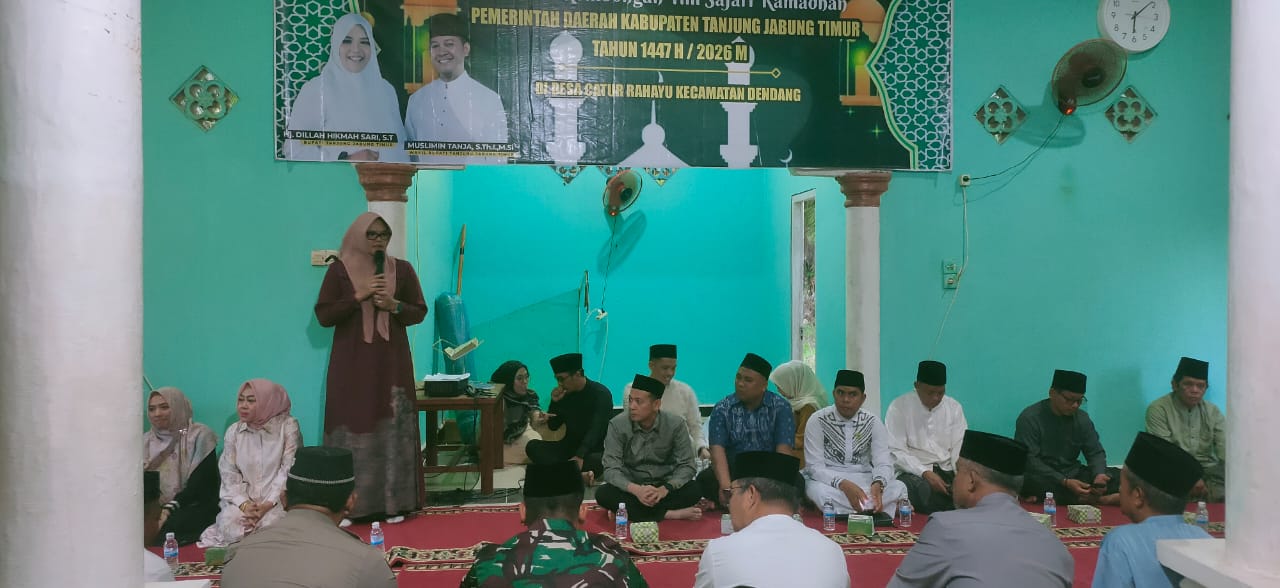 Safari Ramadan ke-6, Bupati Tanjabtim Kunjungi Catur Rahayu