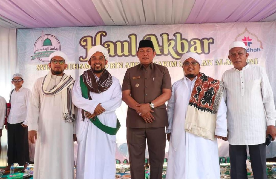 Kenang Jasa Syekh Samman Al-Madani, Wabup Hairan Ajak Masyarakat Jadi Penerus Dakwah