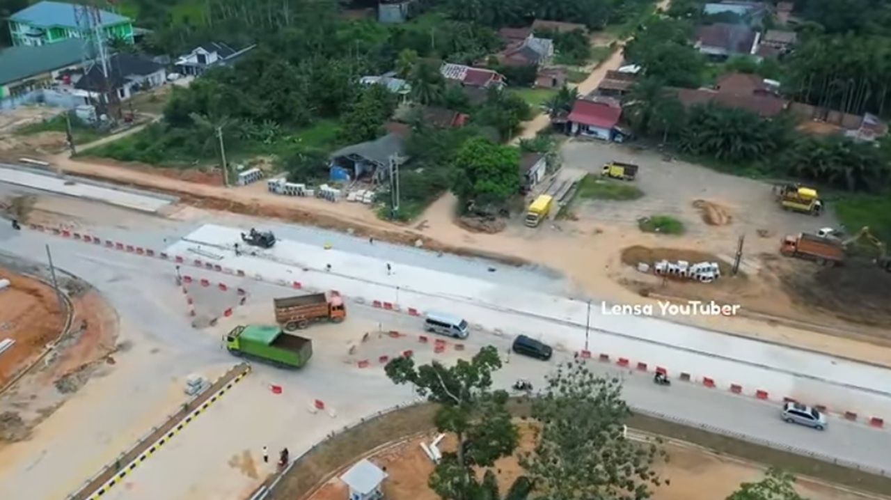 Tol Jambi Kian 'Garang' Jalur Exit Tol Pijoan Siap Menembus 8 Daerah Sekitarnya
