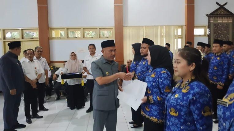 Lantik 132 PNS, Dedy Putra Tekankan Integritas dan Inovasi Aparatur