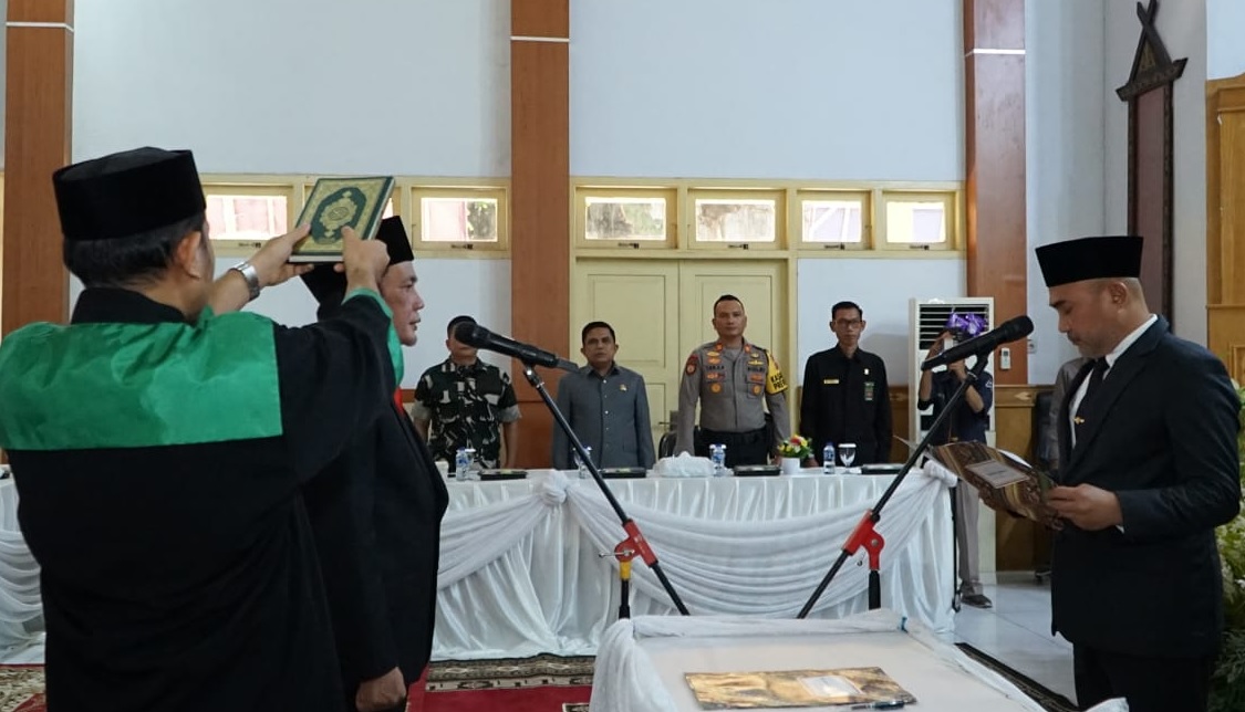 Dedy Putra Lantik Donny Inskandar jadi Sekda Bungo