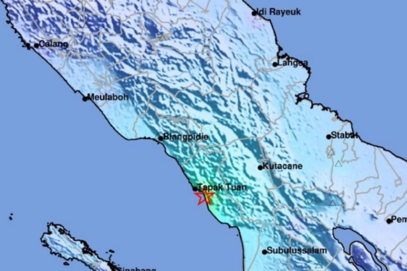 Gempa Magnitudo 5,1 Menguncang Aceh