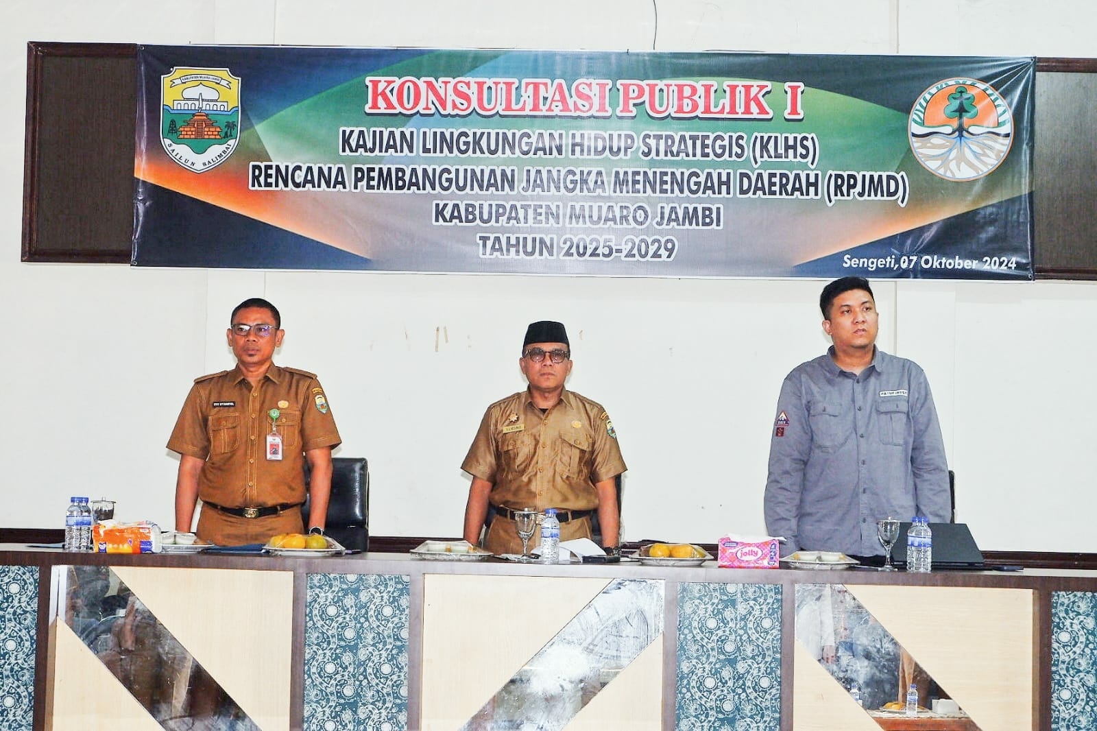 Pemkab Muaro Jambi Gelar Konsultasi Publik I, Bahas KLHS Selaras dengan RPJMD