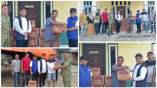 Pimpinan DPRD Bungo Serahkan Bantuan Penting untuk Korban Banjir