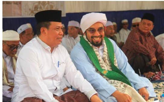 Wabup Katamso Hadiri Peringatan Haul Akbar dan HUT ke-35 Ponpes Sa'adatul Abadiah Kuala Tungkal