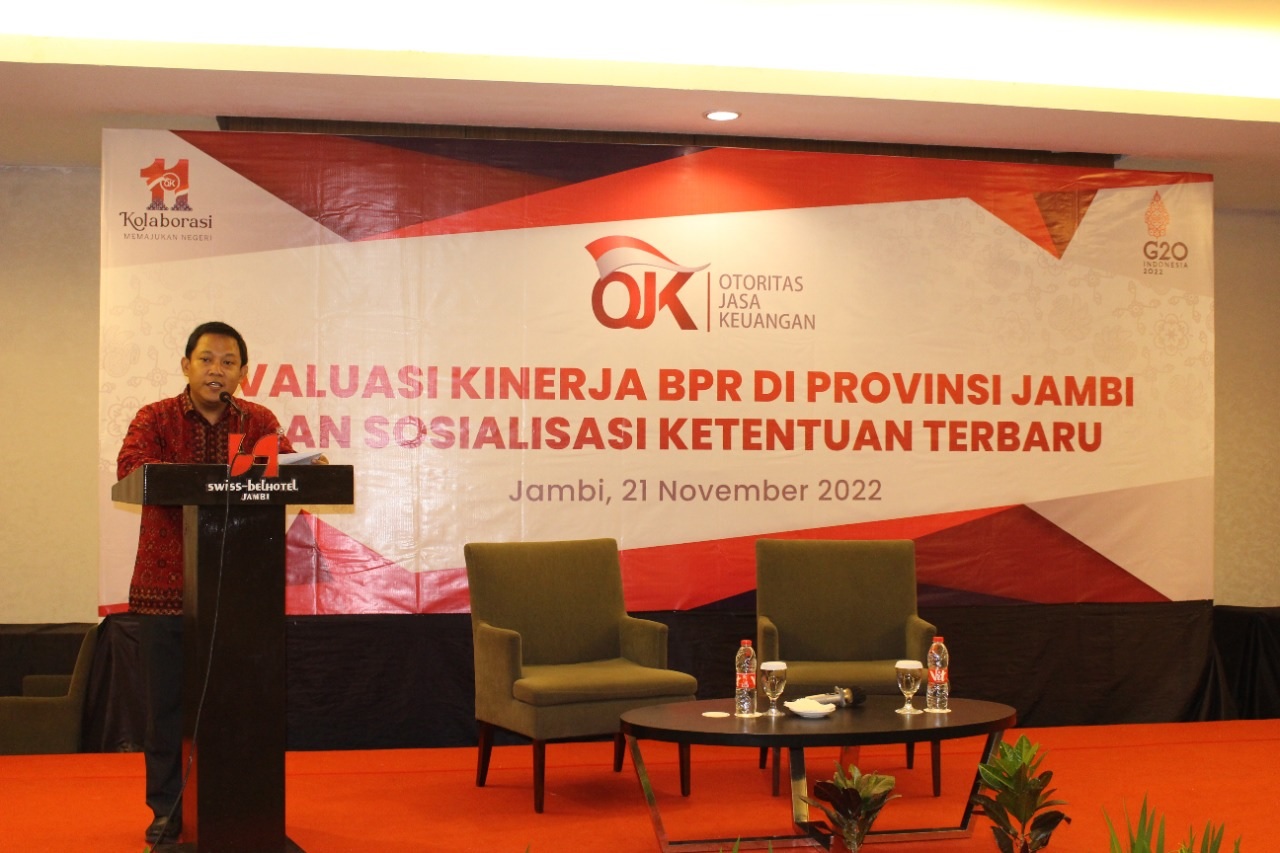 Dorong Penguatan Manajamen Risiko dan Tata Kelola, OJK Lakukan Evaluasi Kinerja BPR se-Provinsi Jambi