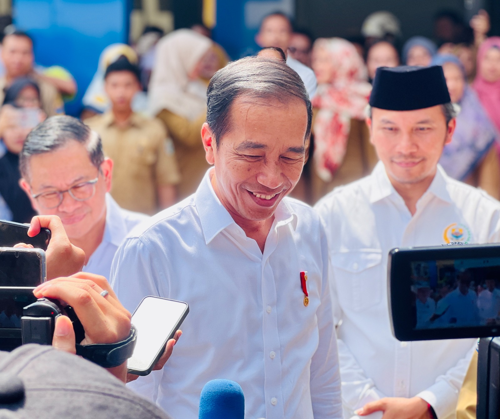 Sebelum Jokowi ke Jambi Warga yang Terdampak Tol Jambi-Betung Beramai-ramai Berangkat Umroh