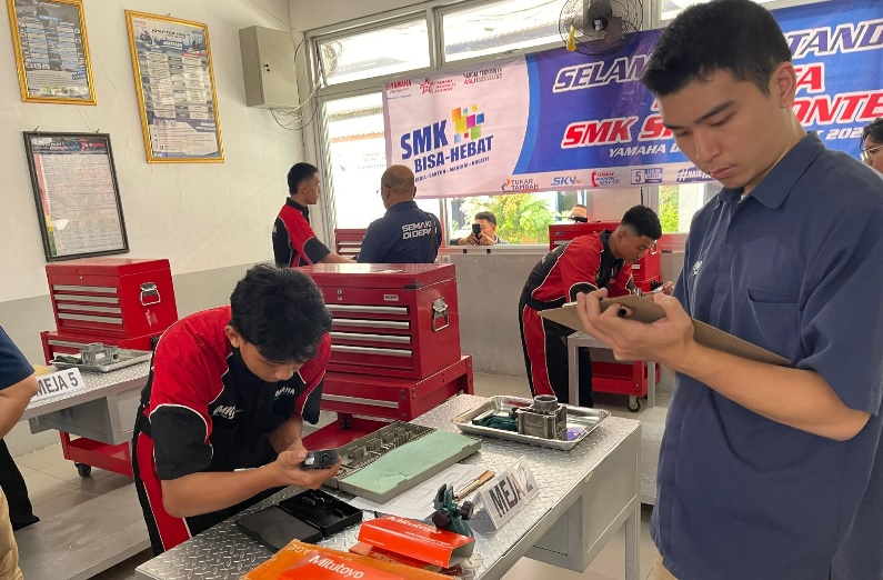 Indonesia Technician Grand Prix Hadir Kembali, Yamaha Konsisten Godok Teknisi Bertalenta Global