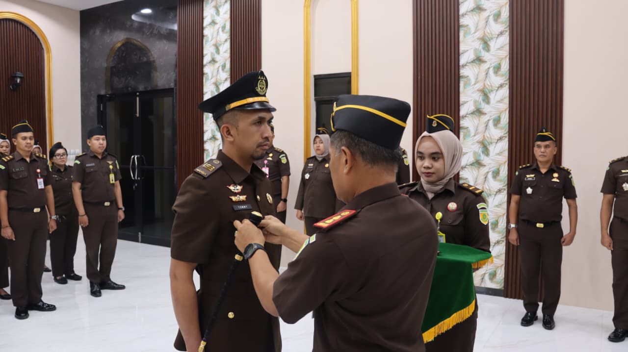 Kasi Pidum Kejari Muaro Jambi Resmi Dilantik 