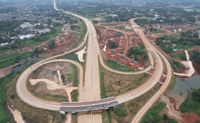 Tersambung ke Tol Trans Jawa, Jalan Tol Cimanggis -Cibitung Difungsionalkan Saat Mudik Lebaran 2024