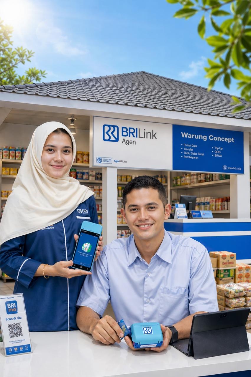 BRILink Agen Tembus 1,18 Juta, Jangkau Lebih dari 80% Desa di Indonesia