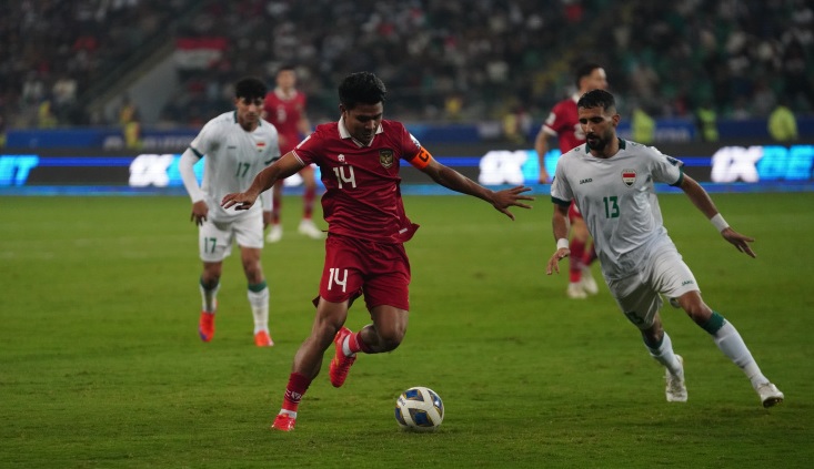 Irak Hajar Timnas Indonesia dengan Skor Telak 5-1