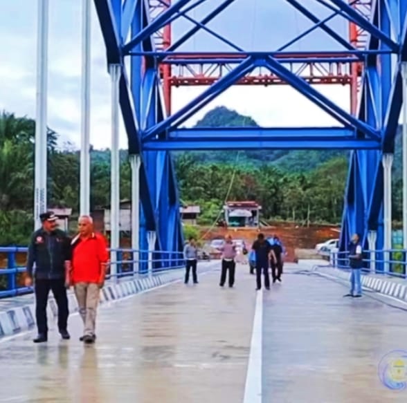 Jembatan Kelok Sago Rp 145 M Segera Dibuka