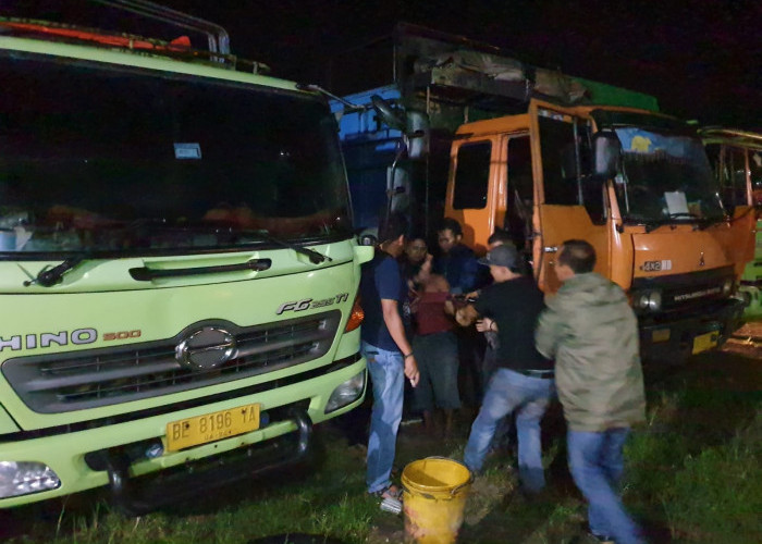 Tabrak Lari hingga Anggota Brimobda Jambi Meninggal Dunia, Sopir Truk Fuso Diamankan di Bayung Lincir