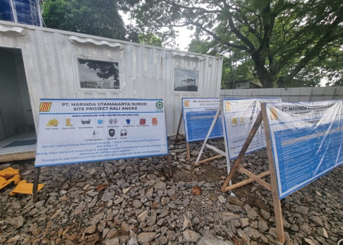 Tanpa Uang Muka, PT Marinda Utamakarya Subur Sukses Pacu Proyek Kali Angke Rp91,3 Miliar