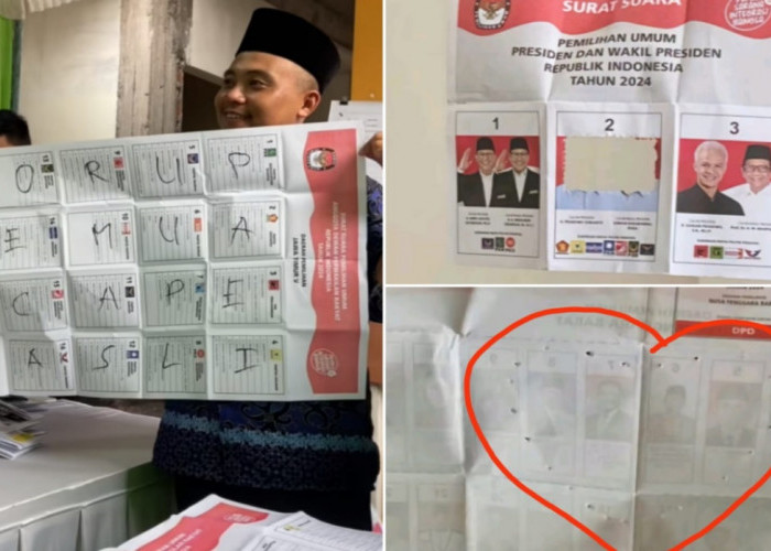 Kelakuan Pemilih 2024: Buat Lobang Cinta Hingga Bawa Pulang Gambar Prabowo