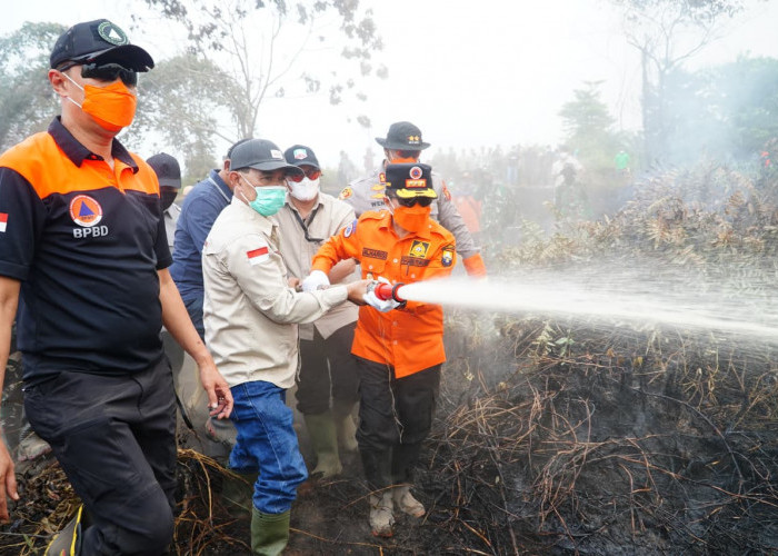 BPBD Provinsi Jambi Ungkap Penyebab ISPU Tinggi di Tebo, Total Luas Karhutla 954 Hektare