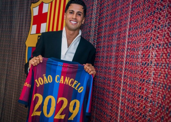 Joao Cancelo Resmi Permanen di Barcelona dengan Kontrak Tiga Tahun