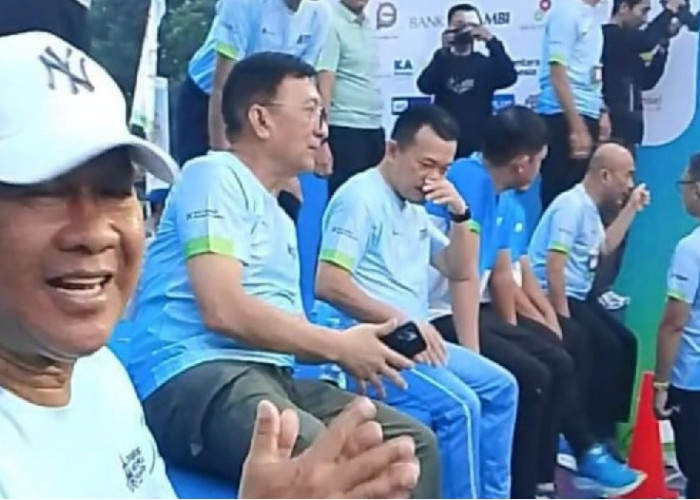 Wabup Merangin H A Khafid Ikuti Presisi Merdeka Run 2026 di Jambi, Dorong Sport Tourism dan UMKM