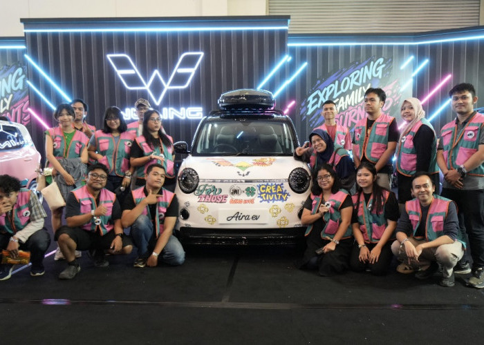 Tampil Beda di IMX 2026, Wuling Aira ev Usung Sentuhan Modifikasi dan Karya Seni Lokal