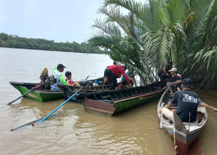 Ketinting Ditemukan dalam Keadaan Kosong, Diduga Nelayan Hilang Tenggelam
