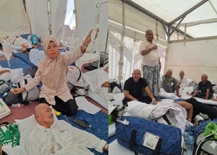 Selesai Wajib Haji di Armuzna, Jemaah Haji Jambi Kembali ke Makkah Bersiap Tawaf Ifadah
