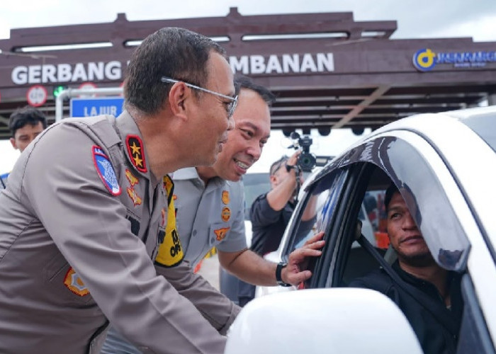 Dirut Jasa Raharja bersama Wamenhub, dan Kakorlantas Polri Gelar Tinjauan Arus Mudik dan Libur Nataru